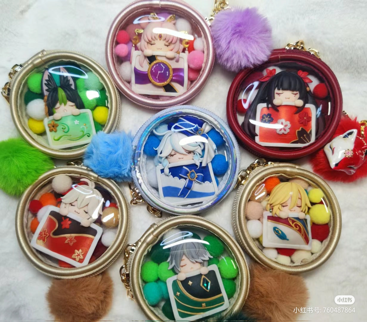 【Genshin Fanart】Bag pendant customize